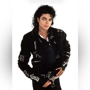 NEW Vintage Michael Jackson 1987 BAD Poster